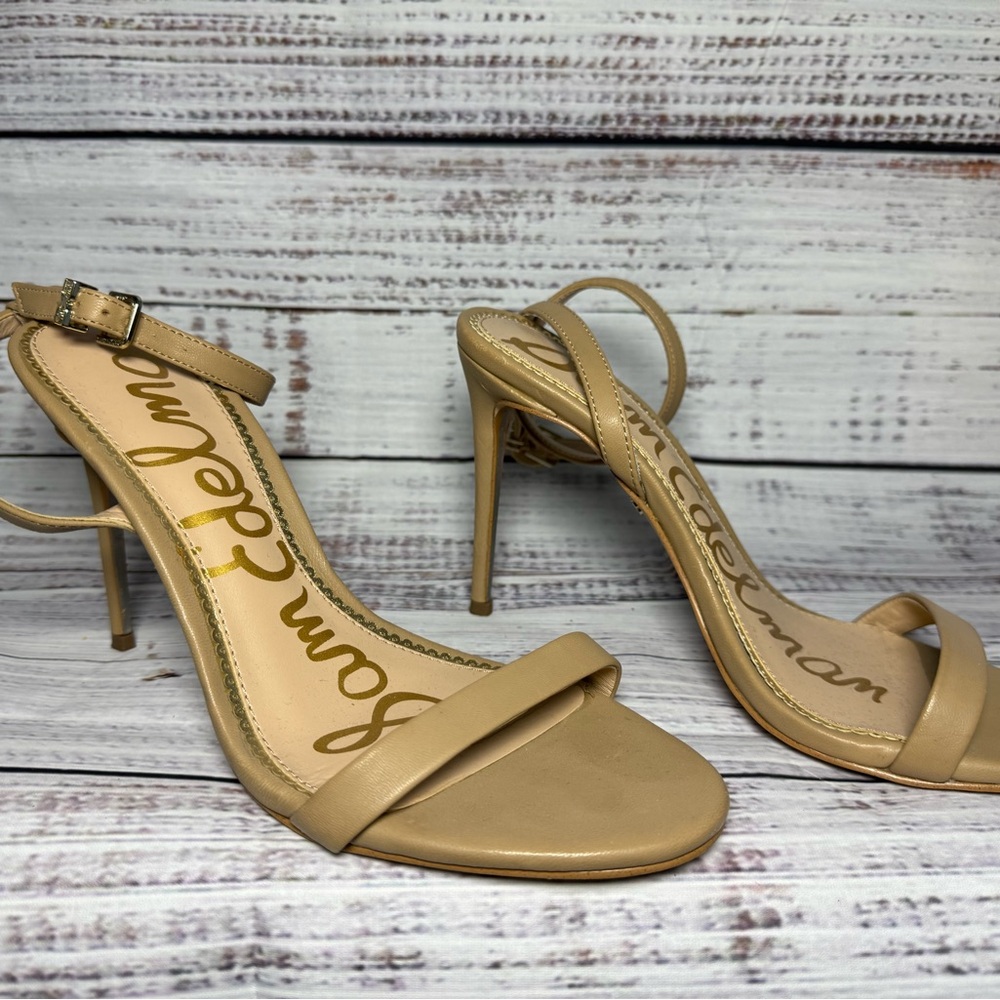 Sam Edelman Women's Tan Heeled Sandals